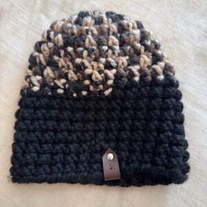 Hand Knitted Hat -- One Size